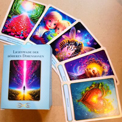 Lichtkartendeck "Lichtpfade der höheren Dimensionen"